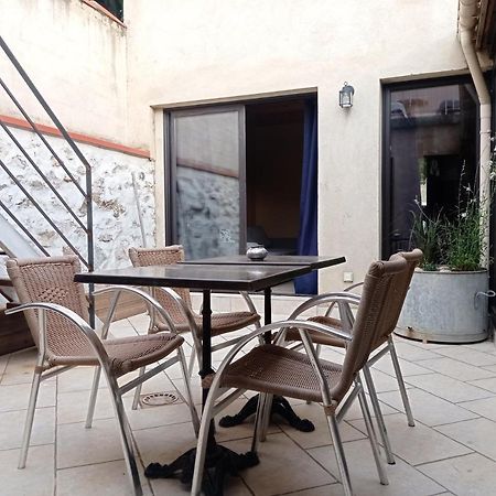 Maison De Charme Avec Patio Et Terrasse De Toit Estagel Exterior foto