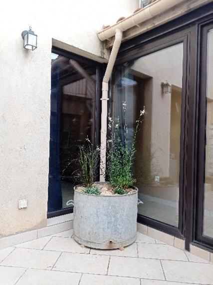 Maison De Charme Avec Patio Et Terrasse De Toit Estagel Exterior foto