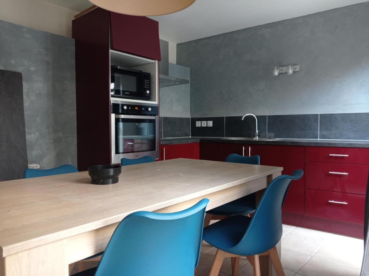 Maison De Charme Avec Patio Et Terrasse De Toit Estagel Exterior foto